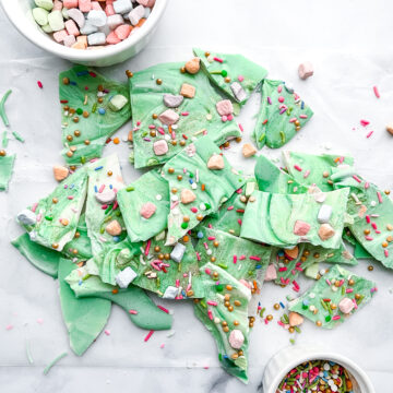 St. Patrick's Day White Chocolate Bark