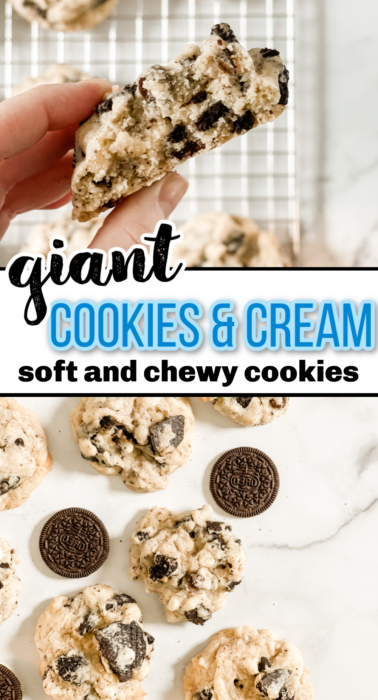 giant cookies and cream cookie pictures 