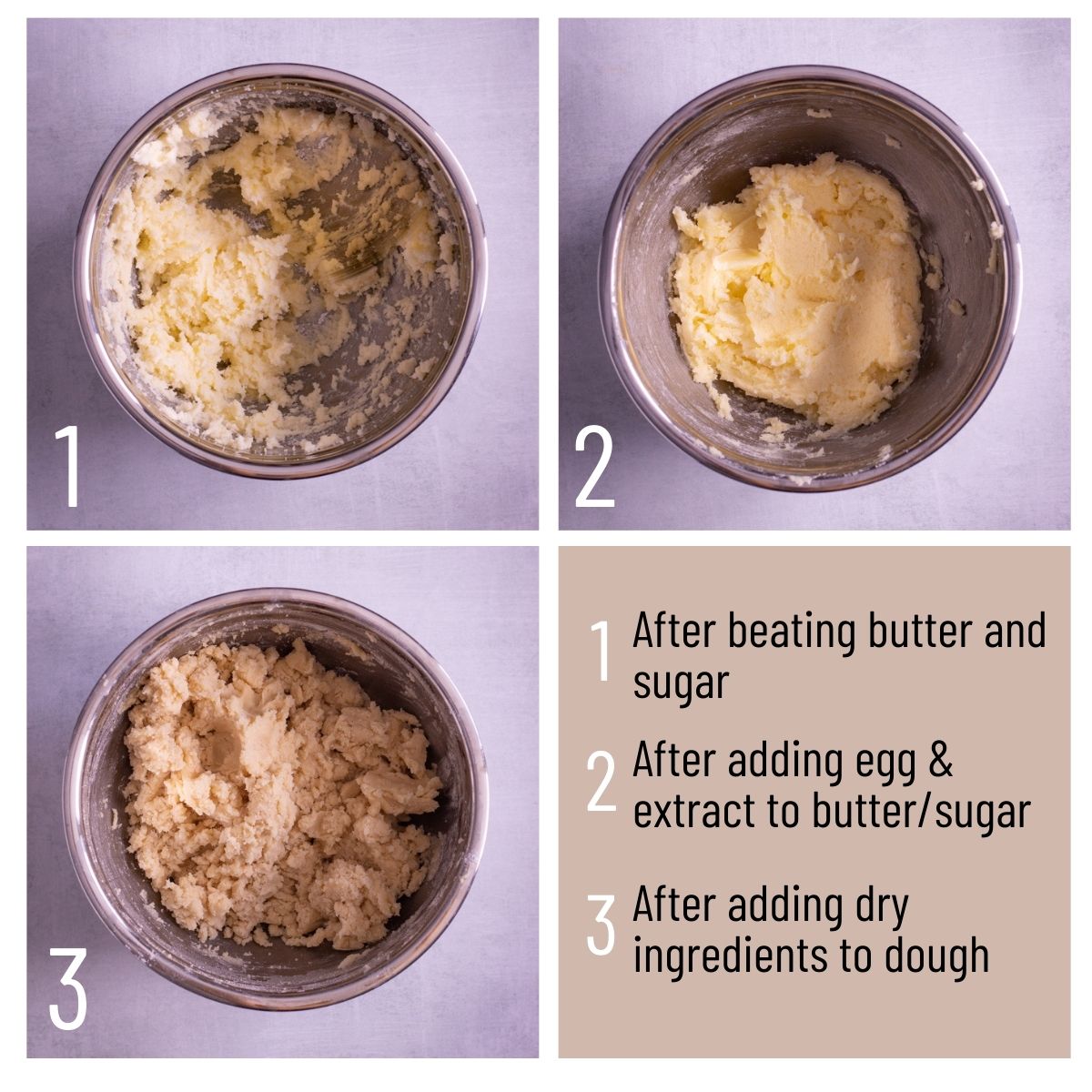 lemon sugar cookie process shots