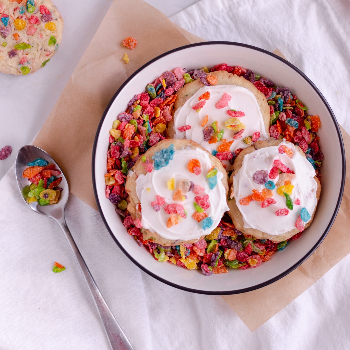 Fruity Pebble Sugar Cookies The Frosted Kitchen