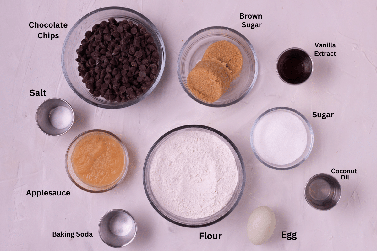 Ingredients on a counter in bowls